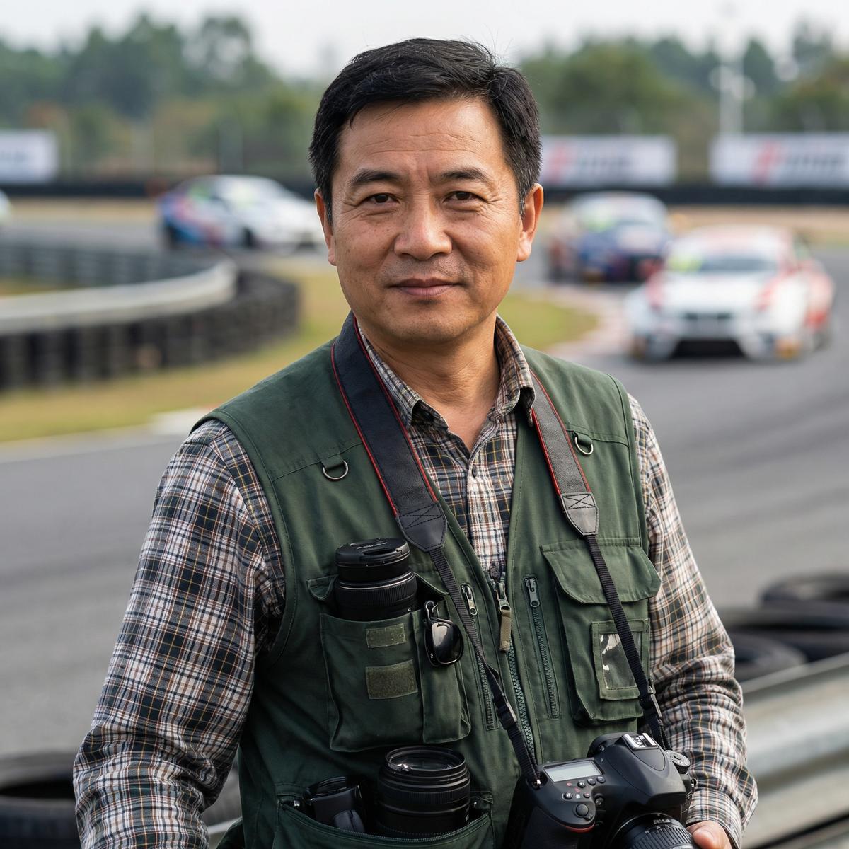 明星赛车手赵明辉