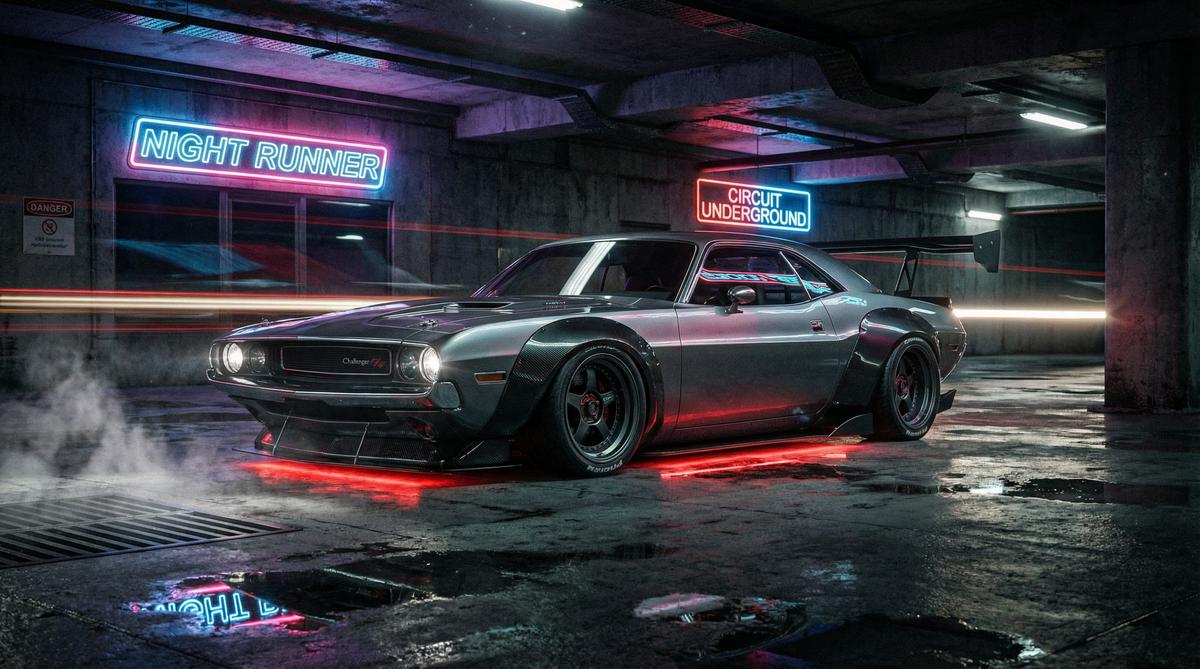 明星改装车视频